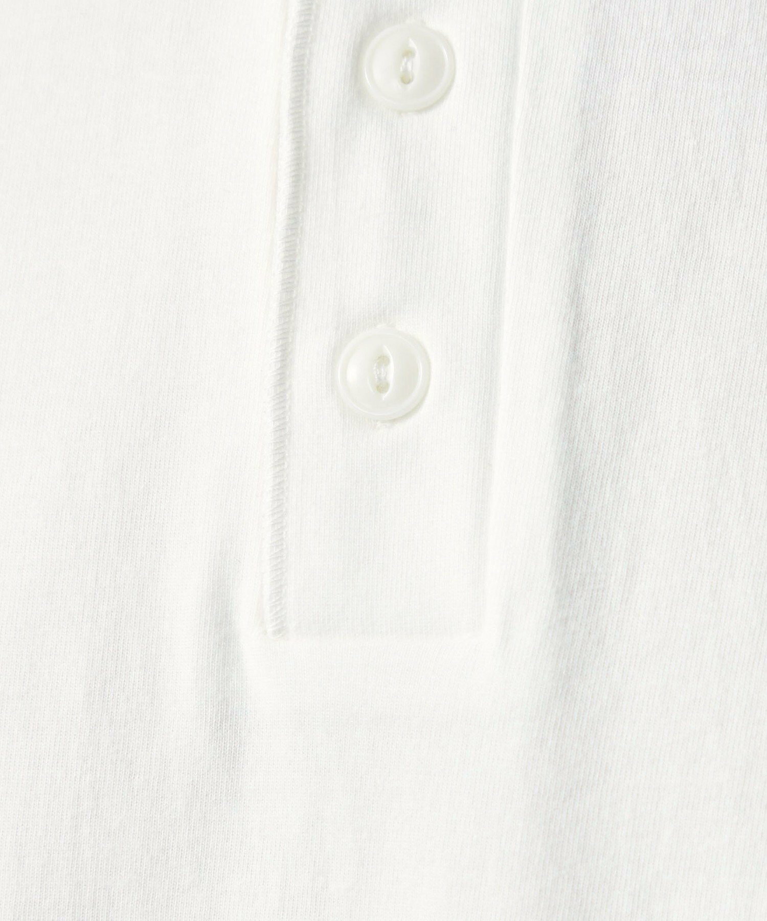 <Healthknit>ヘンリーネック 半袖 ホワイト Tシャツ カットソー